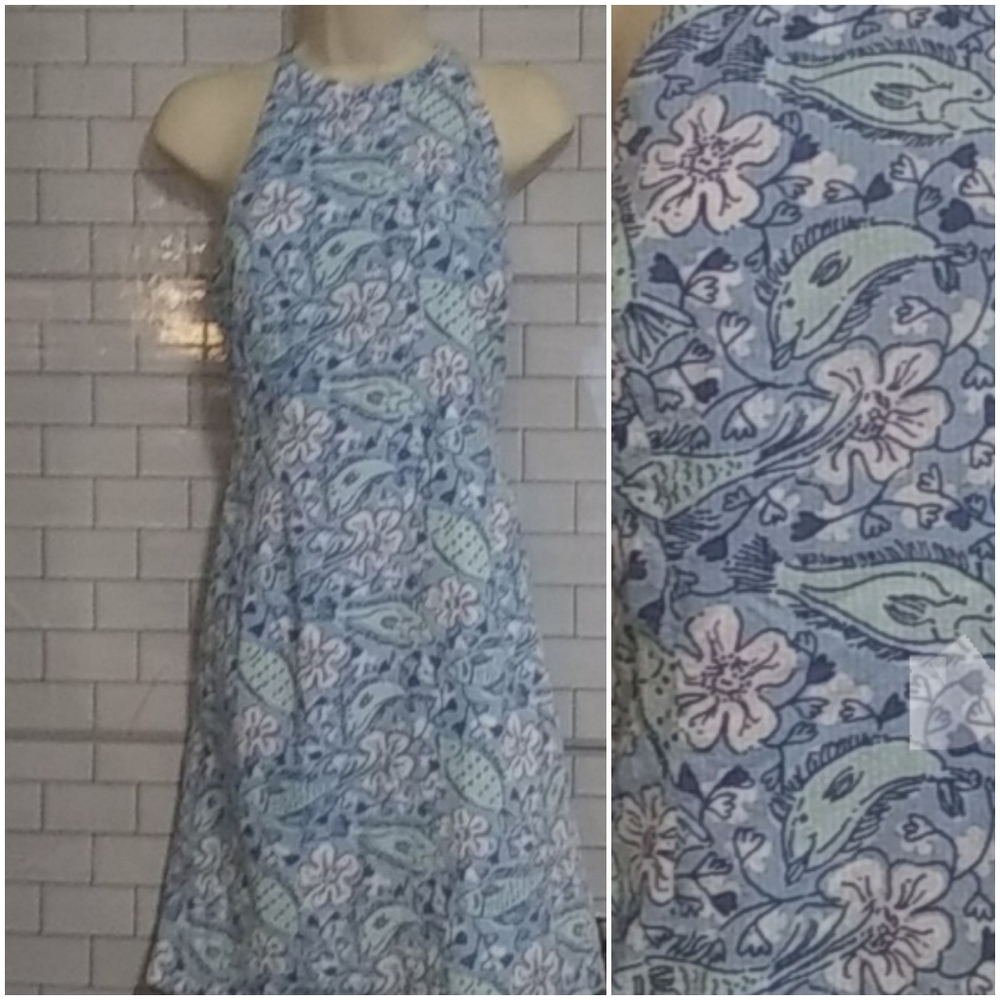 Lilly Pulitzer Dress White Label 90s mini dress sz 8